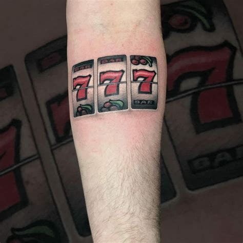  777 slot machine tattoo